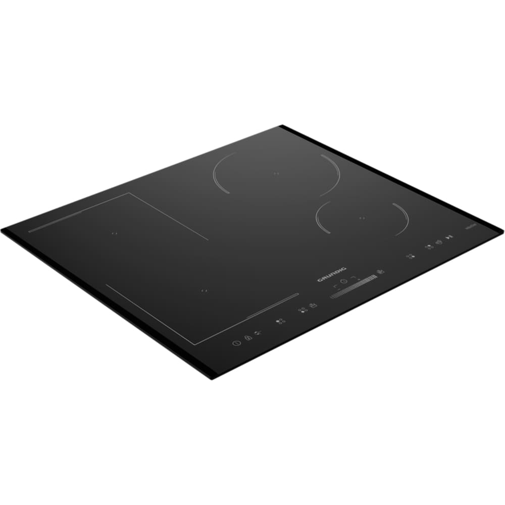 Plita incorporabila GRUNDIG GIEI 624470 PF, Inductie, 4 arzatoare, Touch control, negru