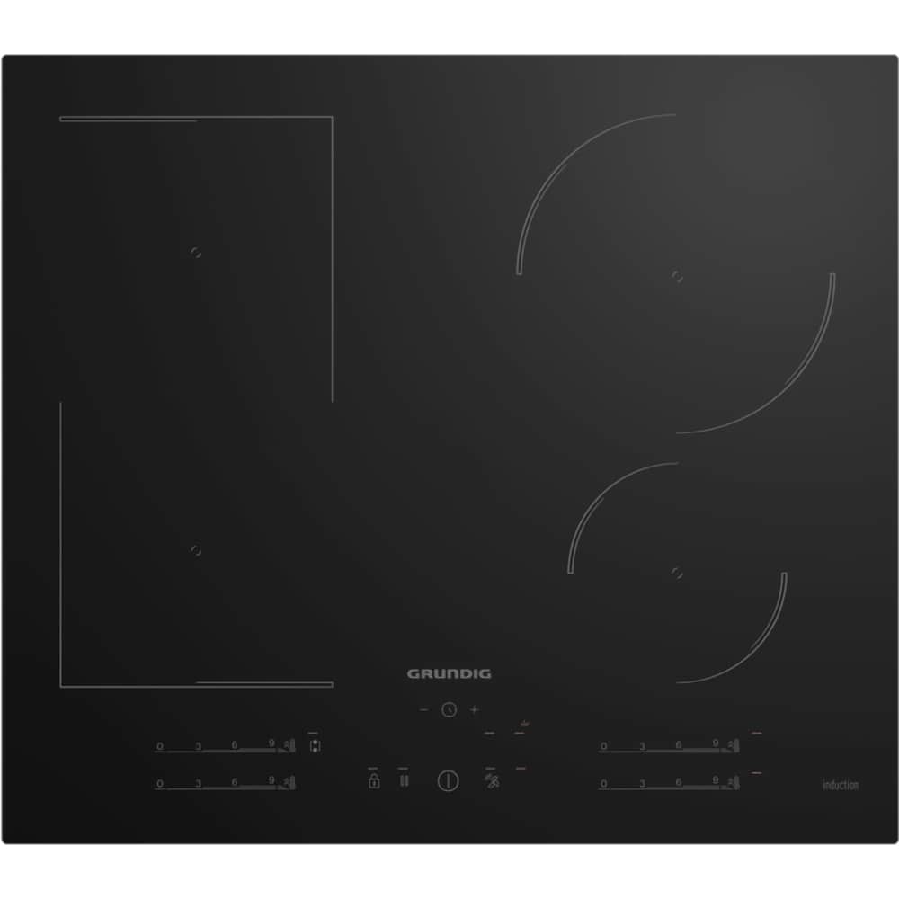Plita incorporabila GRUNDIG GIEI627474PN, Inductie, 4 arzatoare, Touch control, negru