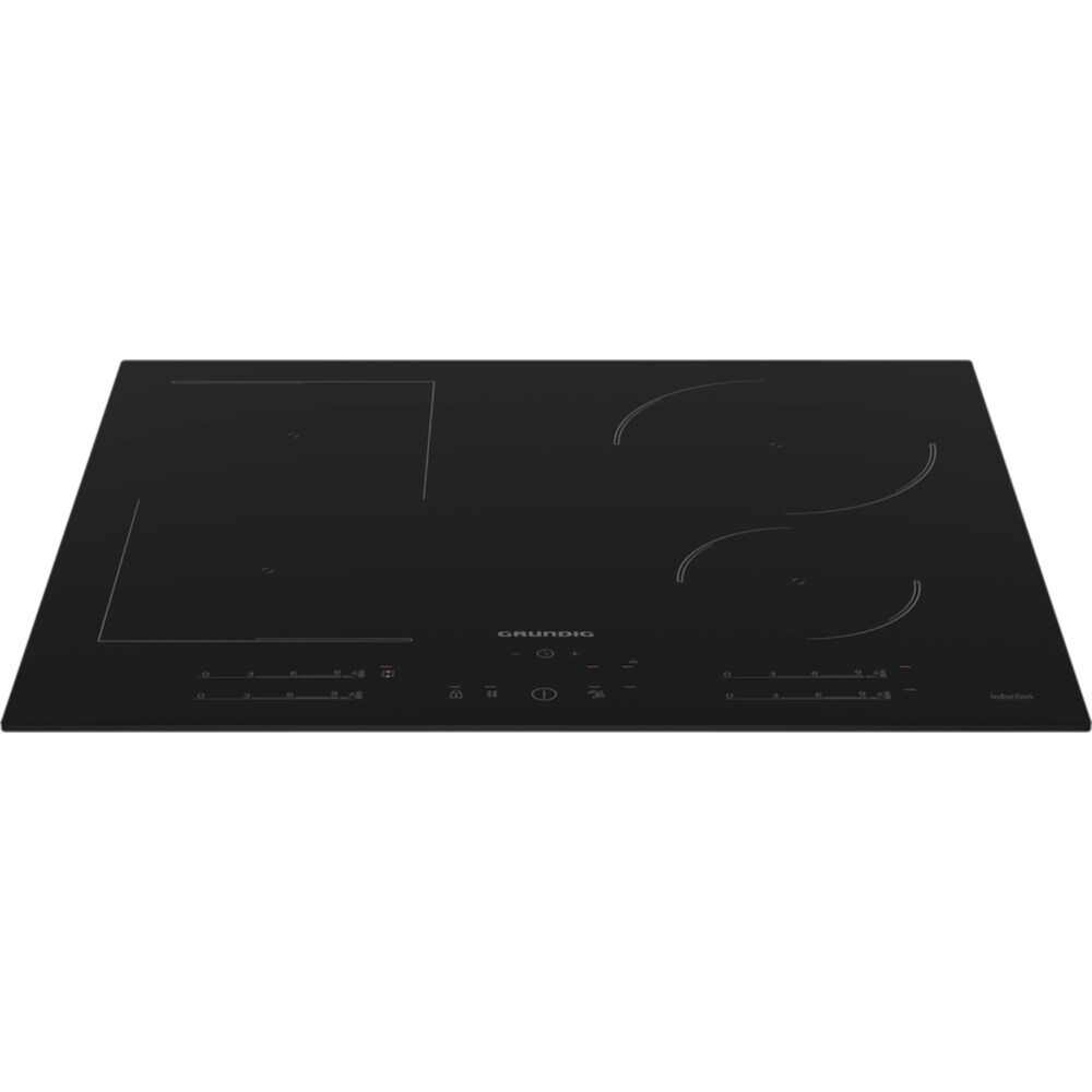 Plita incorporabila GRUNDIG GIEI627474PN, Inductie, 4 arzatoare, Touch control, negru