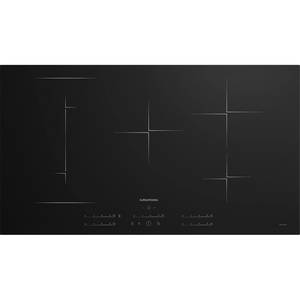 Plita incorporabila GRUNDIG GIEI927578PN, Inductie, 5 arzatoare, negru