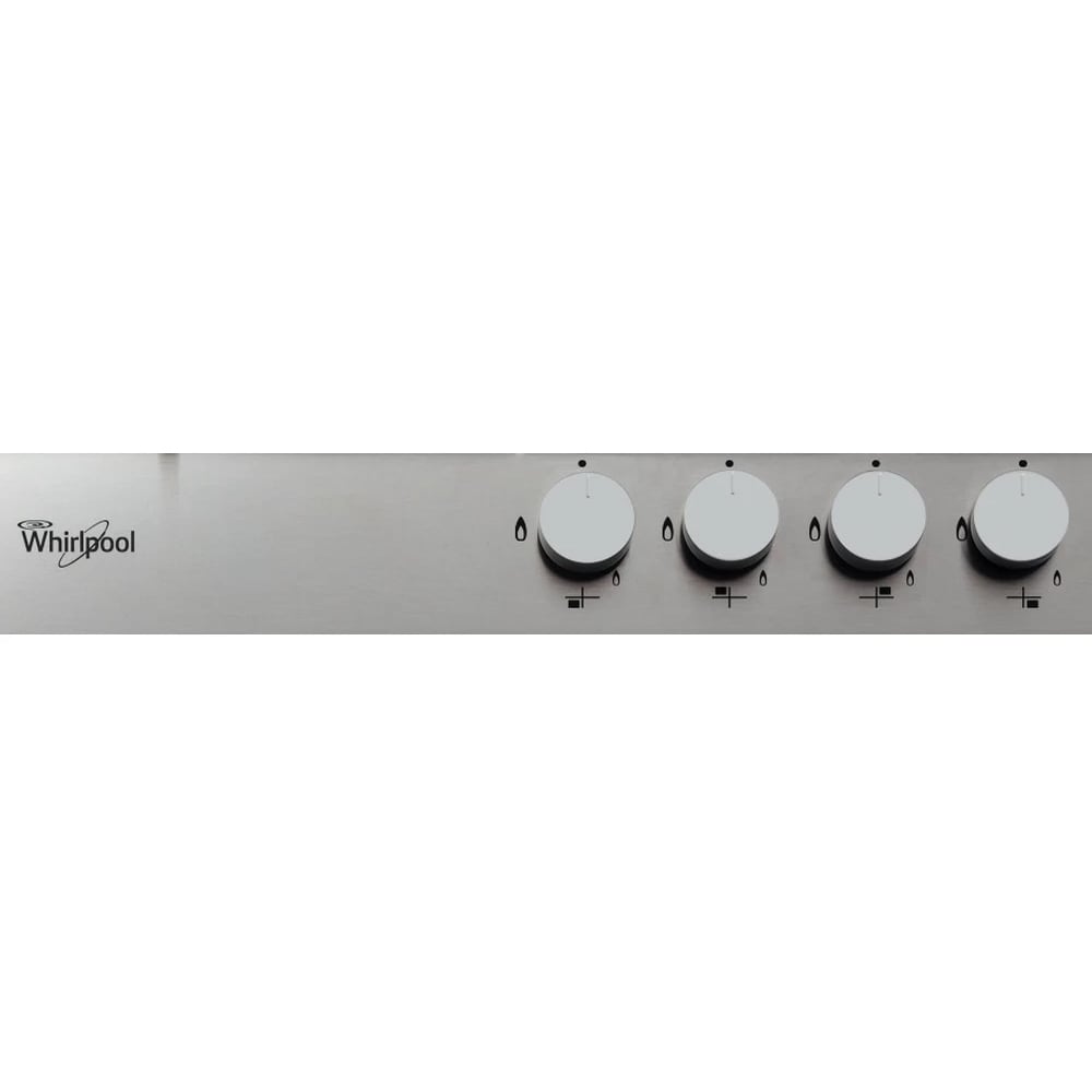 Plita incorporabila WHIRLPOOL GMA 6422/IX, Gaz, 4 arzatoare, Wok, inox