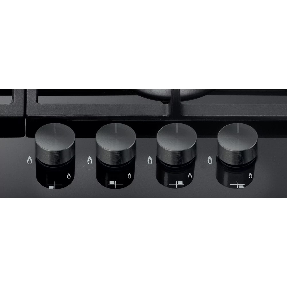 Plita incorporabila WHIRLPOOL GOA 6425/NB1, Gaz, 4 arzatoare, Wok, negru