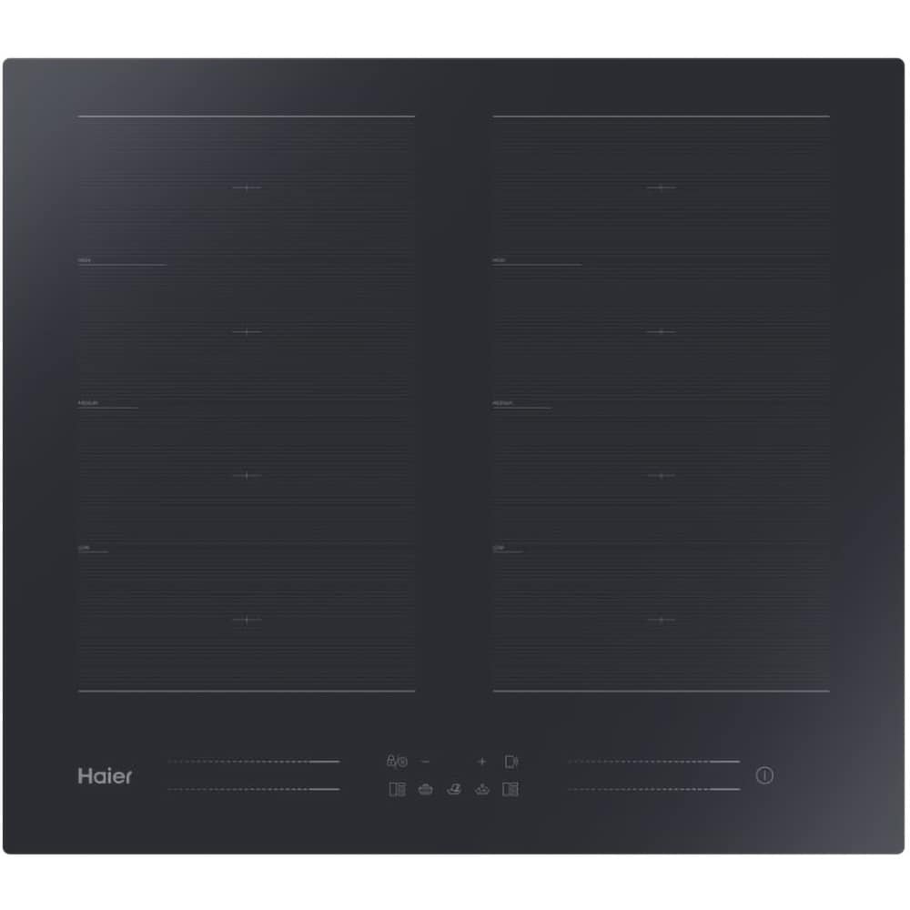Plita incorporabila HAIER HA2MTSJ68MC, Inductie, 4 arzatoare, Touch control, negru