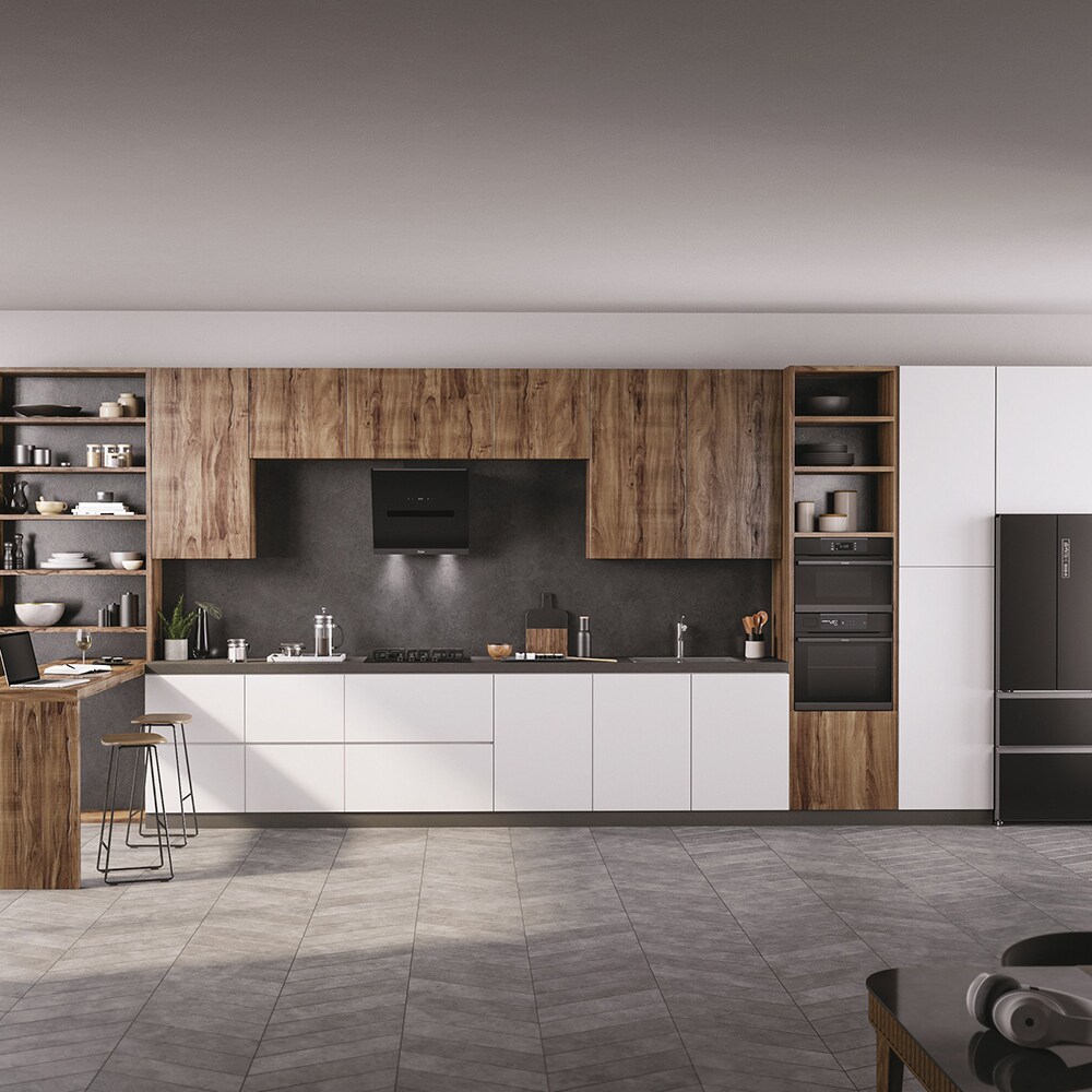 Plita incorporabila HAIER HAVG7WL4HB, Gaz, 5 arzatoare, Wok, negru