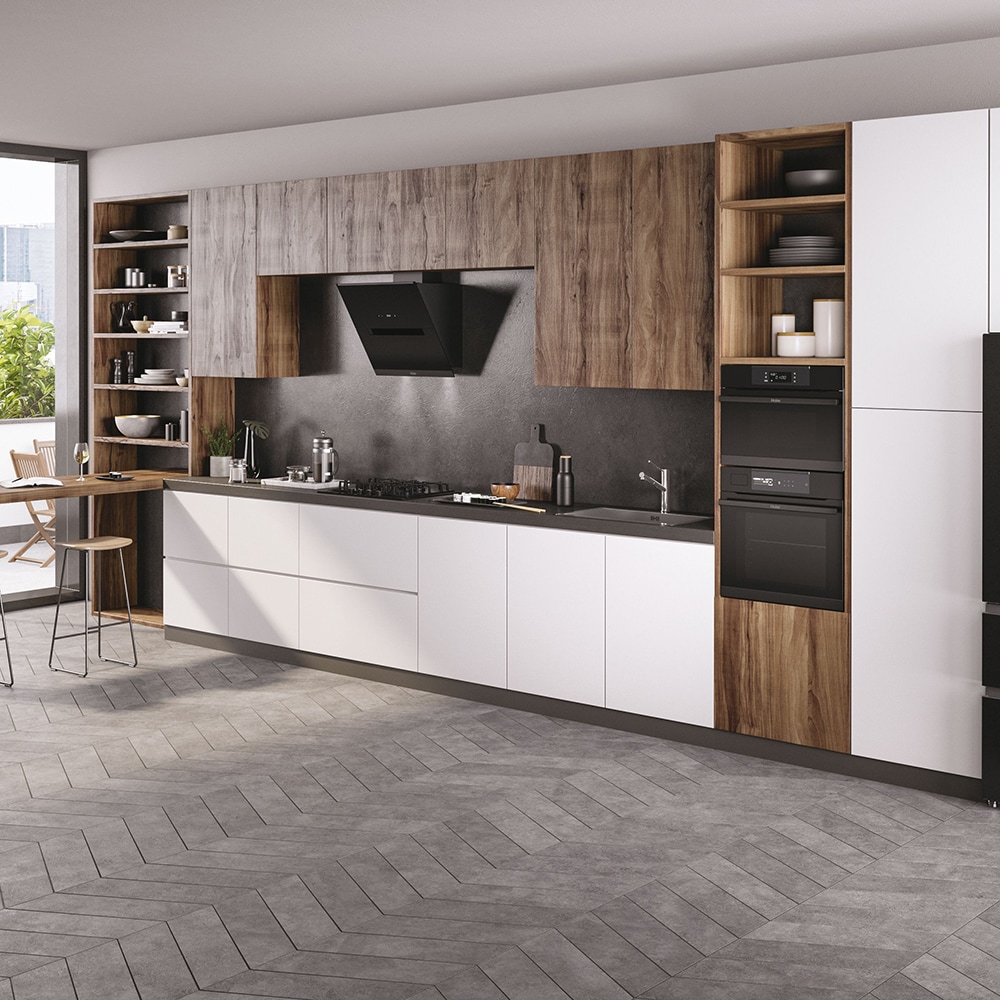 Plita incorporabila HAIER HAVG7WL4HB, Gaz, 5 arzatoare, Wok, negru