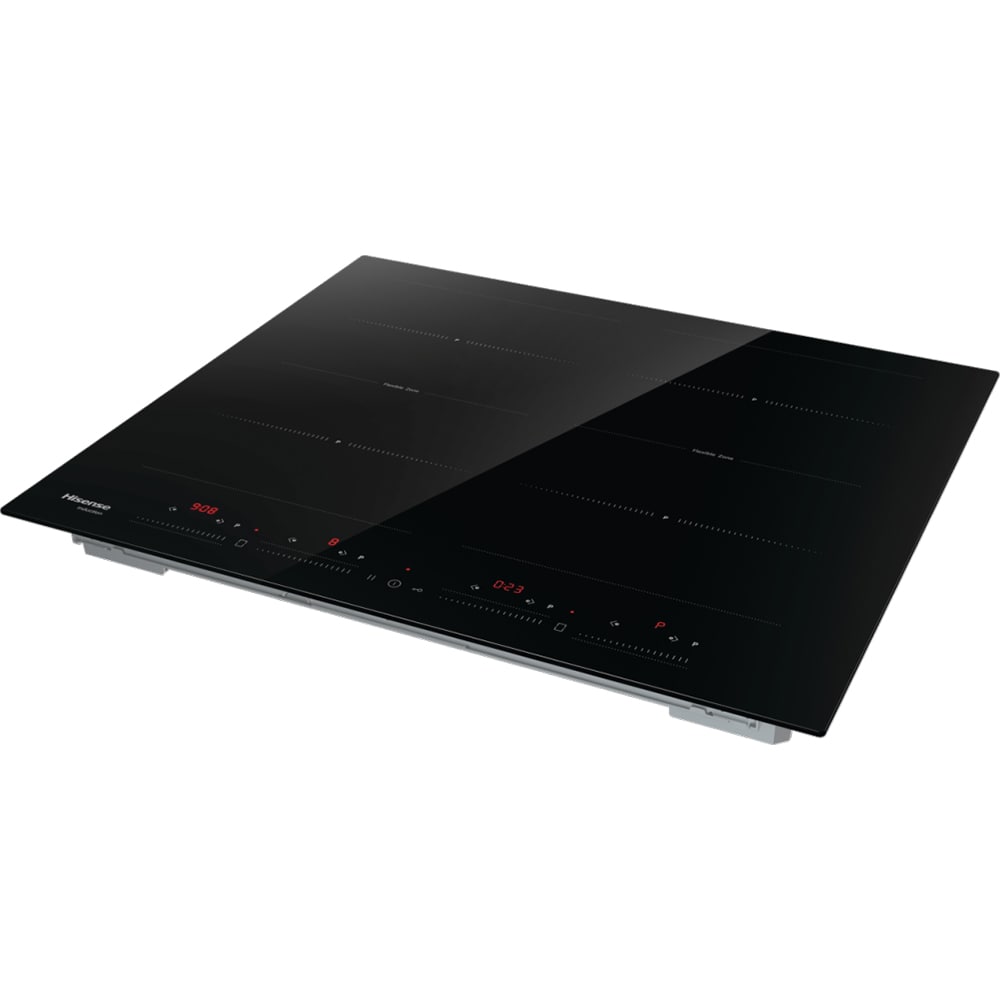 Plita incorporabila HISENSE HI6442BSCE, Inductie, 4 arzatoare, Touch Control, negru