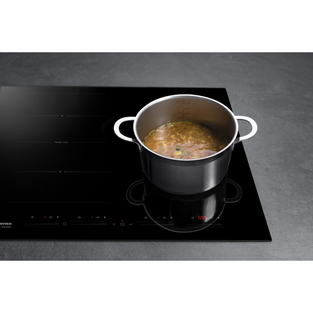 Plita incorporabila HISENSE HI6442BSCE, Inductie, 4 arzatoare, Touch Control, negru