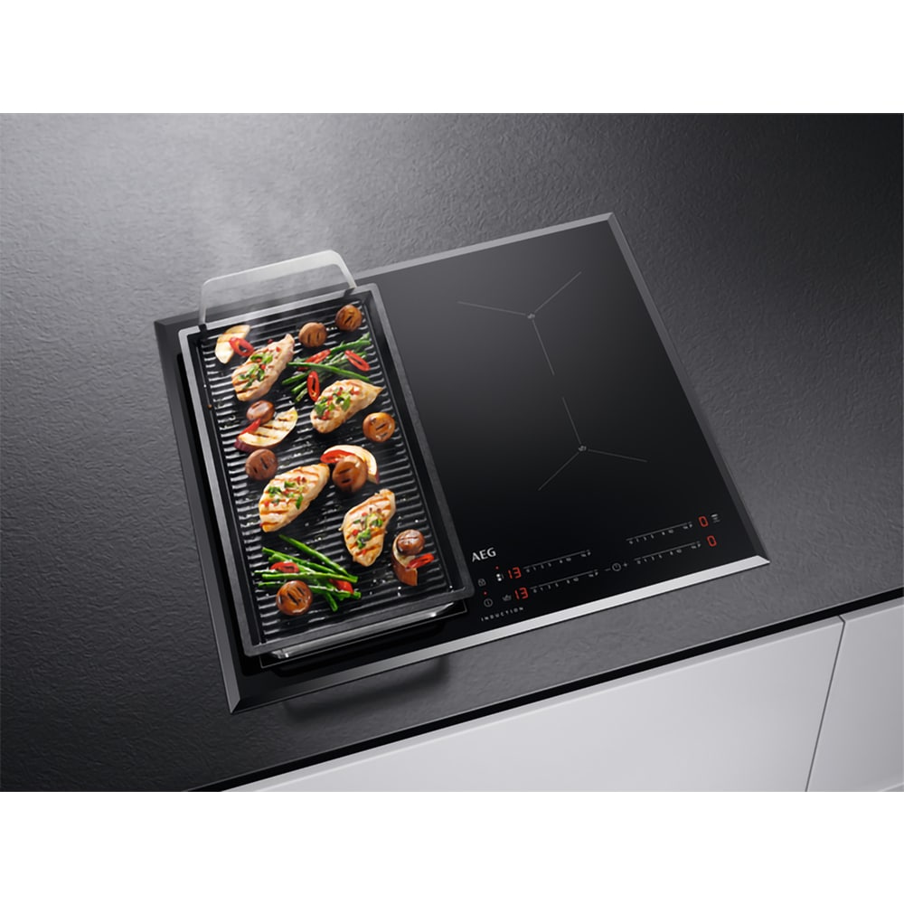 Plita incorporabila AEG IKE64441FB, Inductie, 4 arzatoare, Touch Control, negru