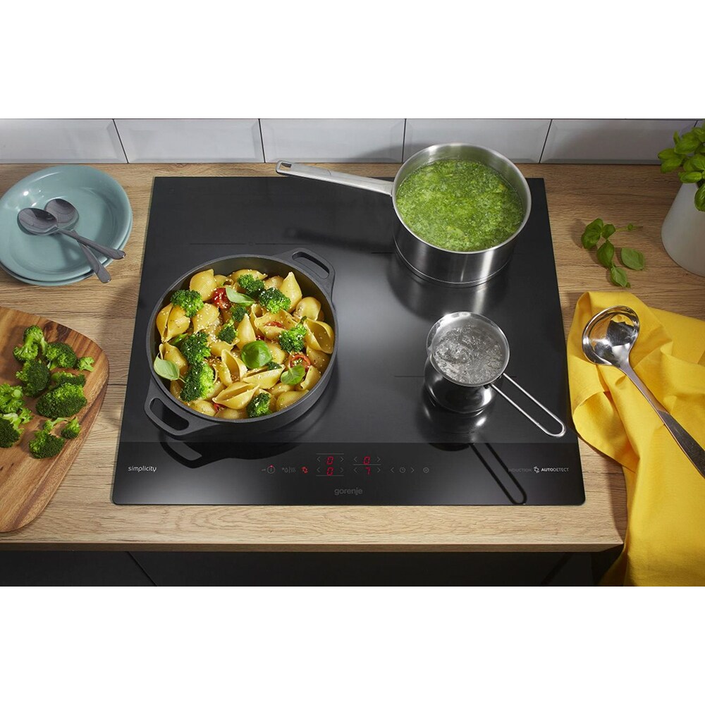 Plita incorporabila GORENJE IT643SYB, inductie, 4 arzatoare, Touch Control, negru