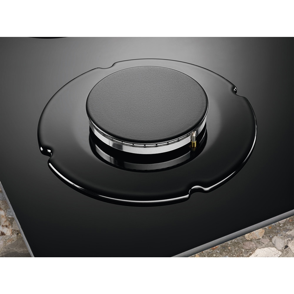 Plita incorporabila ELECTROLUX KGG6407K, Gaz, 4 arzatoare, negru