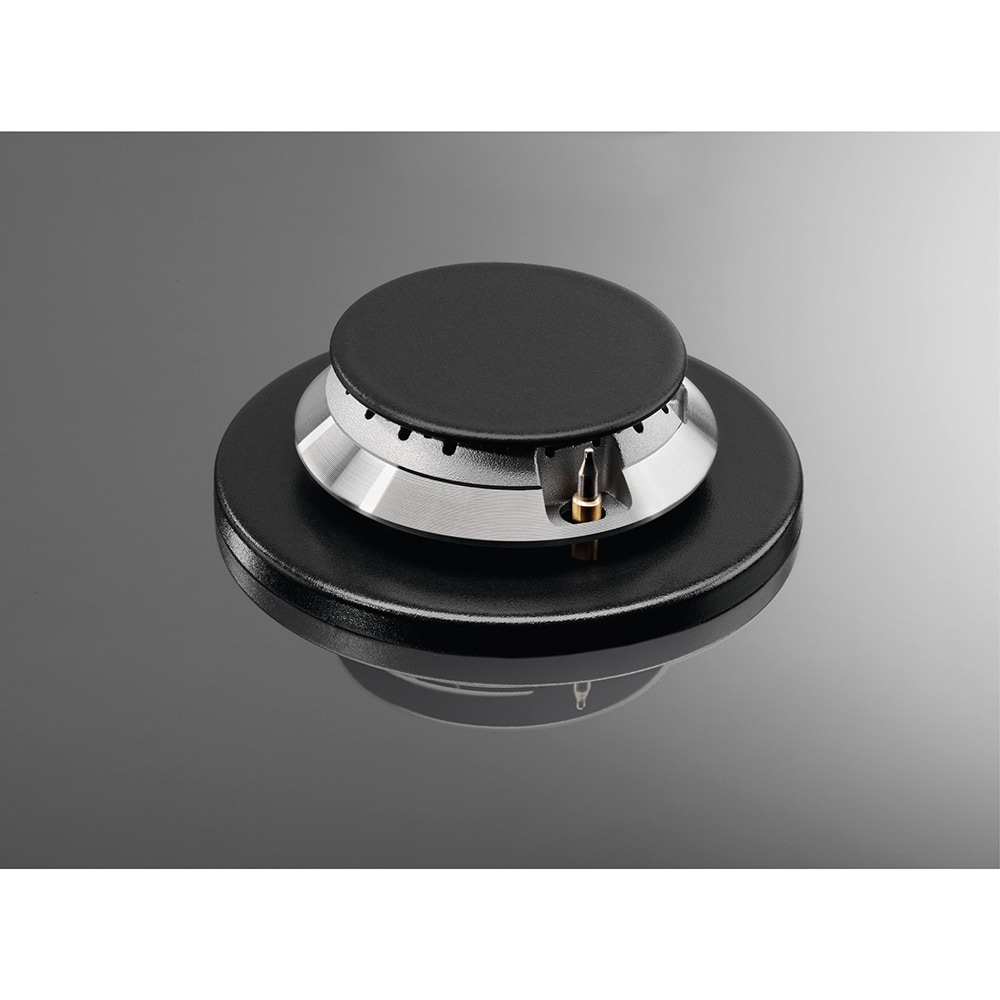 Plita incorporabila ELECTROLUX KGG6436S, Gaz, 4 arzatoare, Wok, argintiu