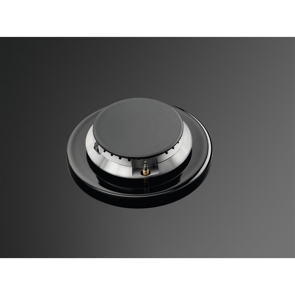 Plita incorporabila ELECTROLUX KGG6456K, Gaz, 4 arzatoare, Wok, negru