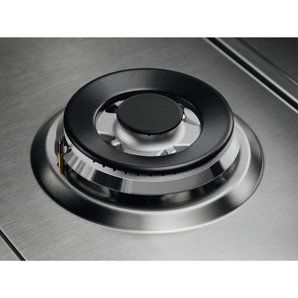 Plita incorporabila ELECTROLUX KGS6436SX, Gaz, 4 arzatoare, Wok, inox