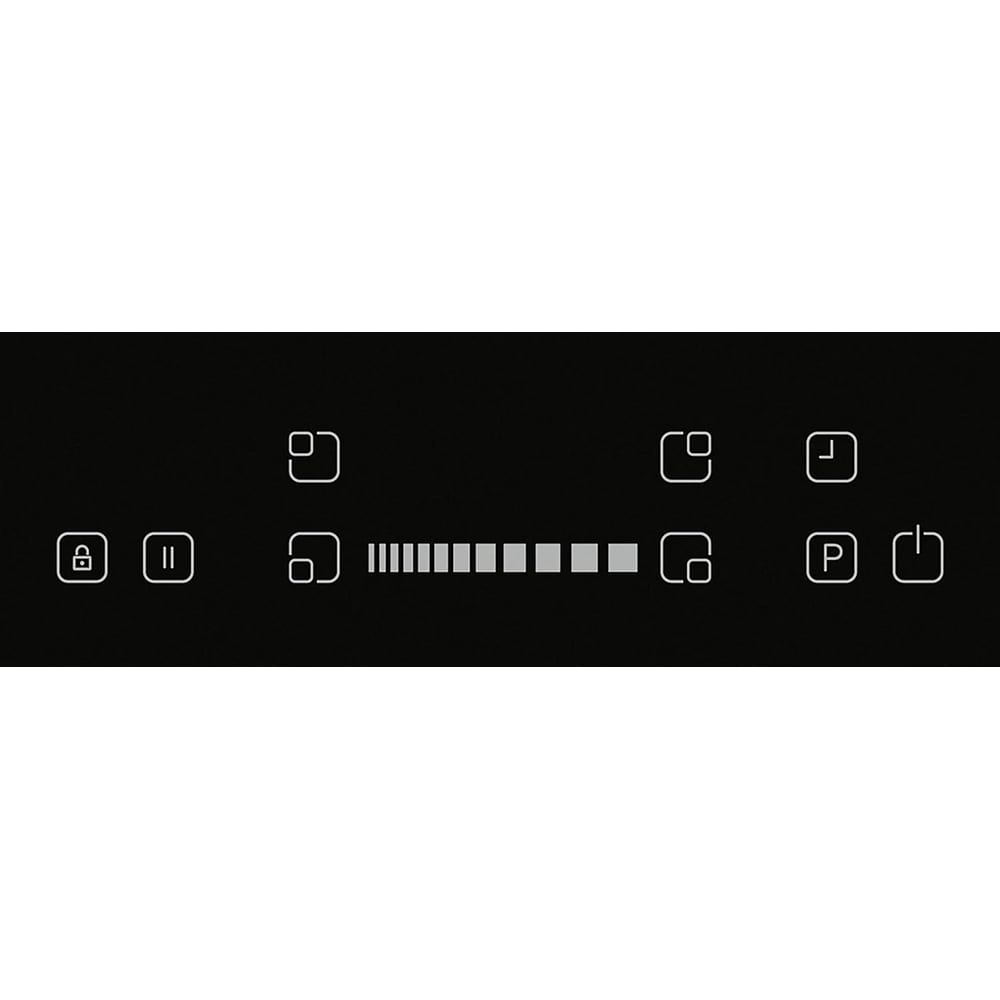 Plita incorporabila SHARP KH-6I19BS00-EU, Inductie, 4 arzatoare, Touch control, negru