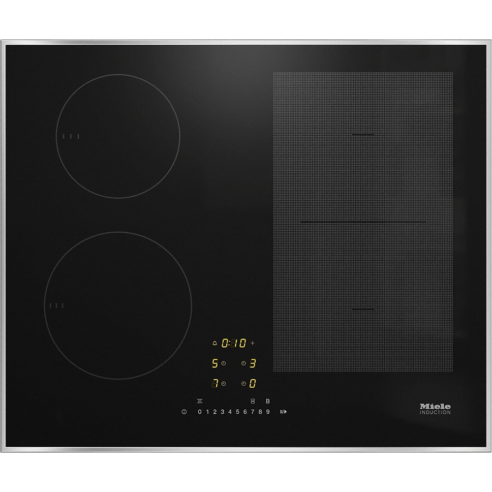 Plita incorporabila MIELE KM 7464 FR, Inductie, 4 arzatoare, Touch control, negru