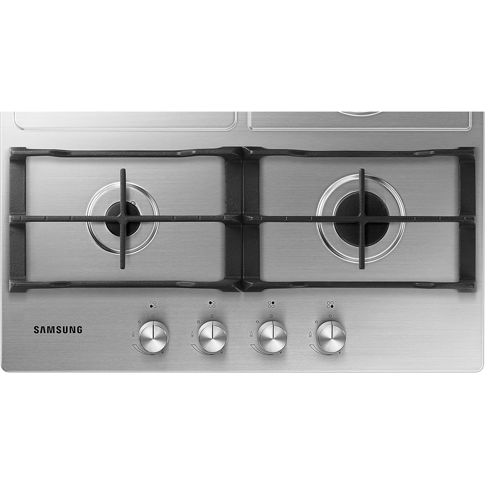 Plita incorporabila SAMSUNG NA64H3030AS/L1, Gaz, 4 arzatoare, Wok, inox