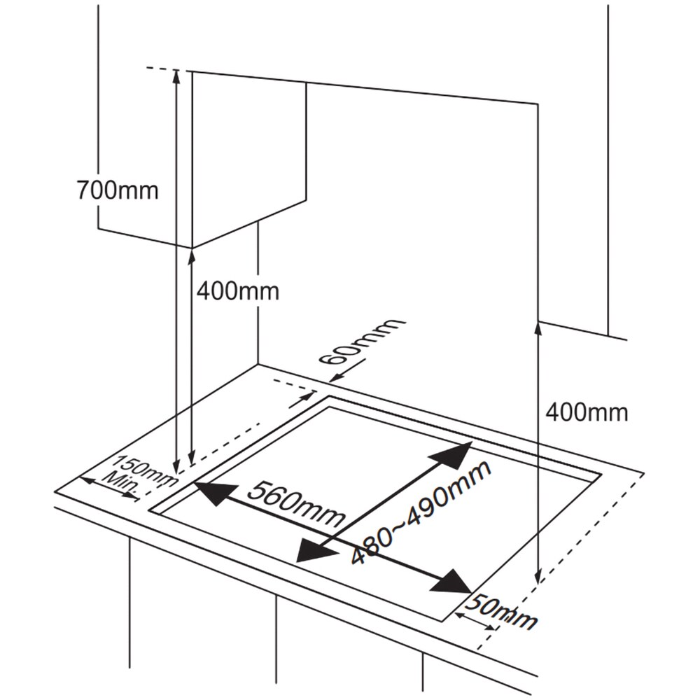 Plita incorporabila SAMSUNG NA64H3030AS/L1, Gaz, 4 arzatoare, Wok, inox