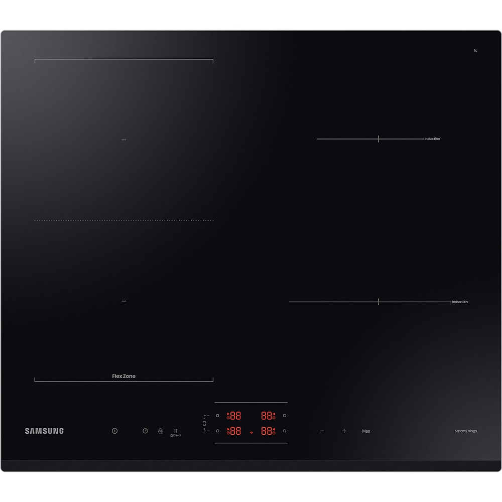Plita incorporabila SAMSUNG NZ64B5045GK/U2, Inductie, 4 arzatoare, Touch control, negru