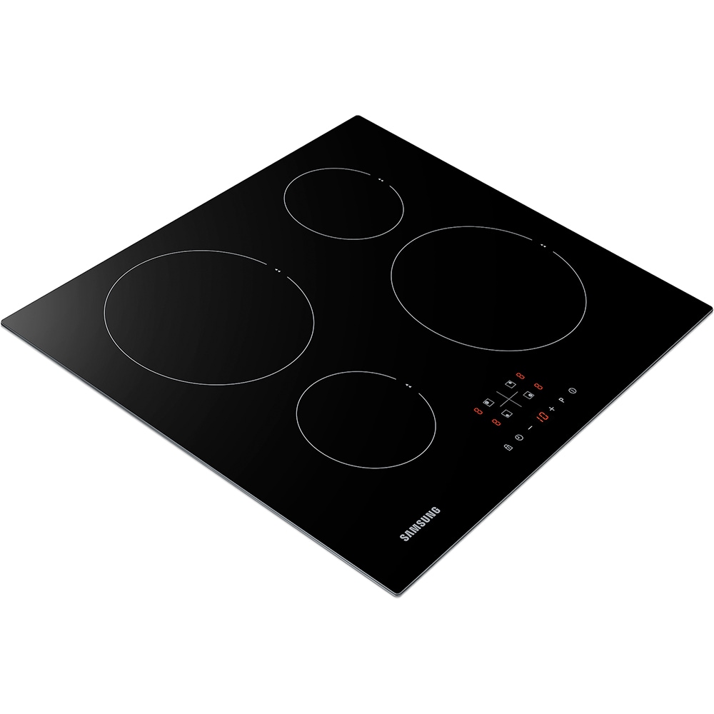 Plita incorporabila SAMSUNG NZ64F3NM1AB/UR, Inductie, 4 arzatoare, Touch Control, negru