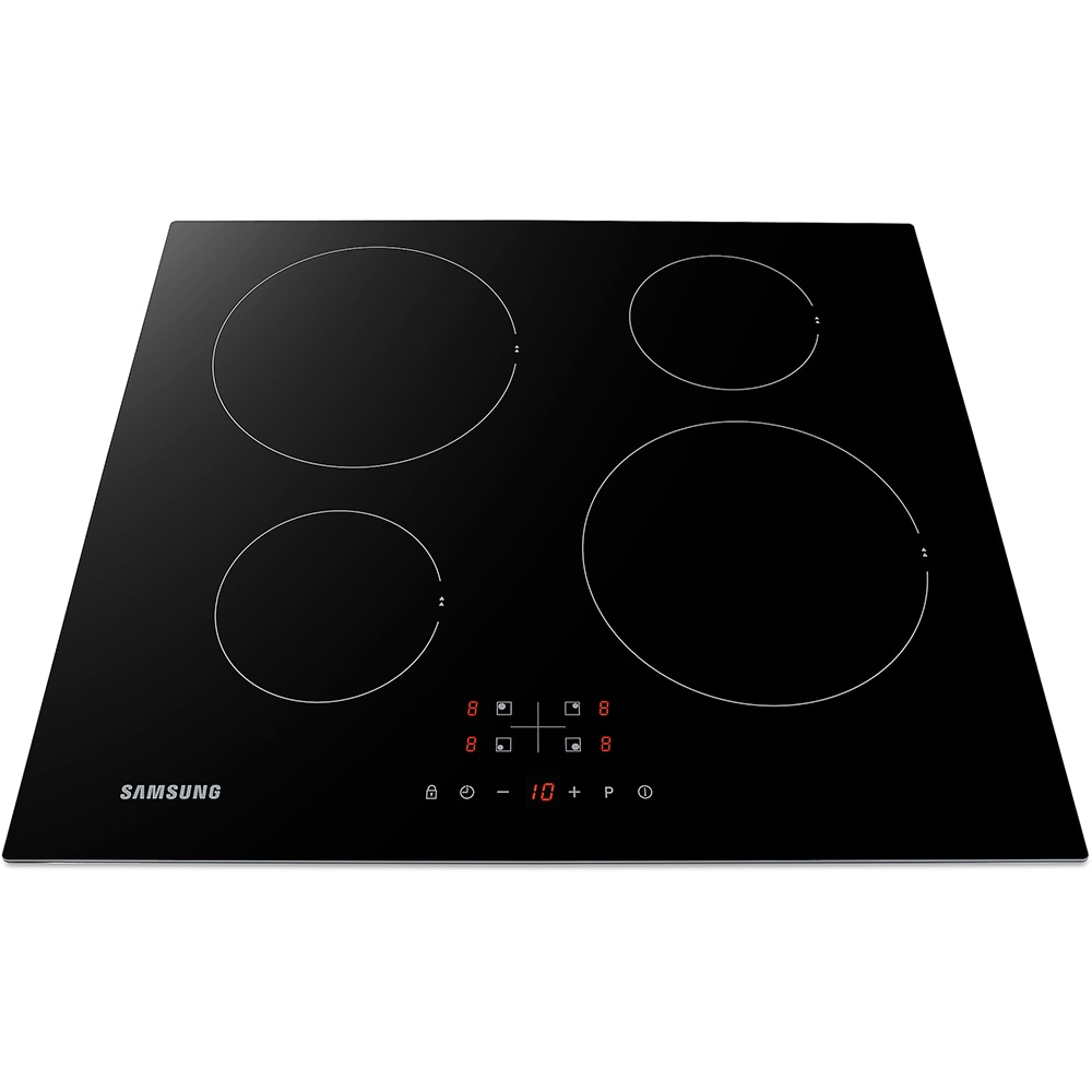 Plita incorporabila SAMSUNG NZ64F3NM1AB/UR, Inductie, 4 arzatoare, Touch Control, negru