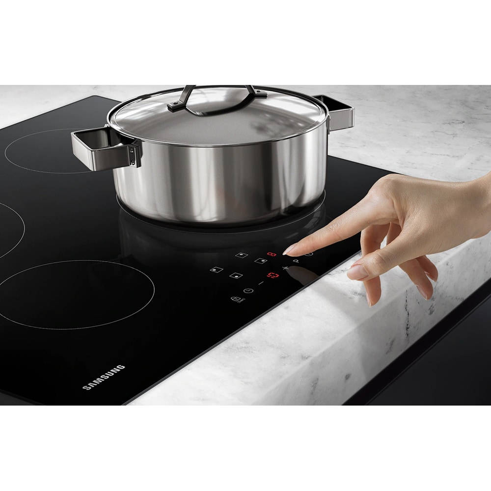 Plita incorporabila SAMSUNG NZ64N3NM1BS/UR, Inductie, 4 arzatoare, Touch Control, negru