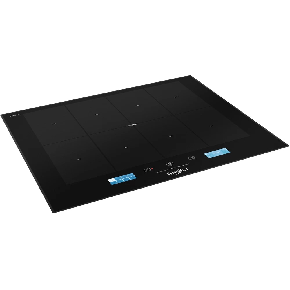 Plita incorporabila WHIRLPOOL SMP 658 C BT IXL, Inductie, 8 arzatoare, Touch Control, negru
