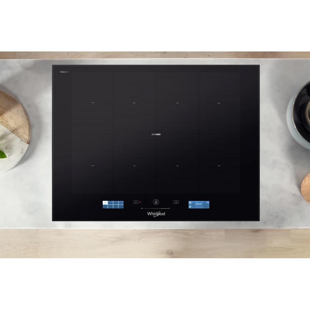 Plita incorporabila WHIRLPOOL SMP 658 C BT IXL, Inductie, 8 arzatoare, Touch Control, negru