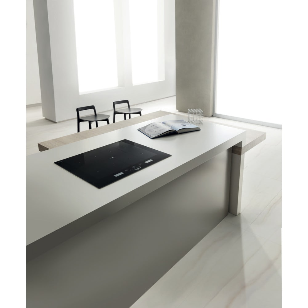 Plita incorporabila WHIRLPOOL SMP 778 C/NE/IXL, Inductie, 8 arzatoare, Touch Control, negru