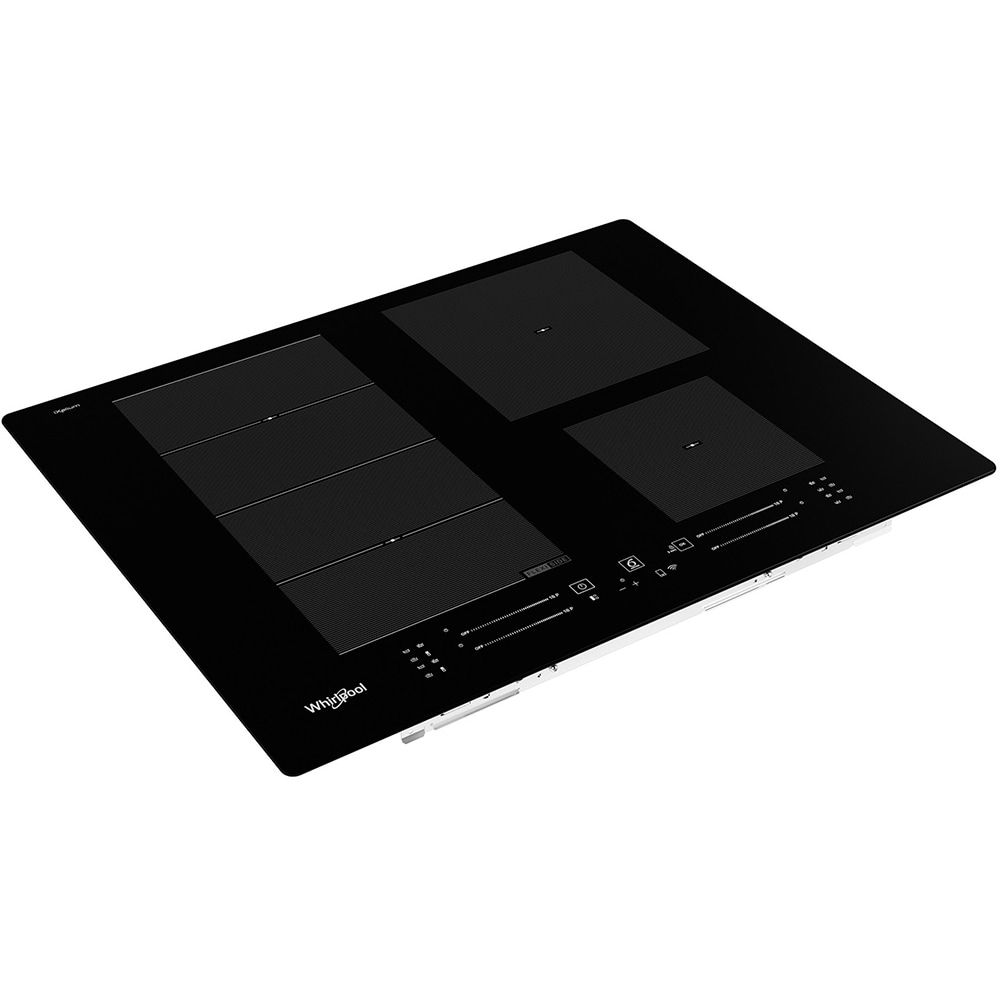 Plita incorporabila WHIRLPOOL WF S2765 NE/IXL, Inductie, 4 arzatoare, Touch Control, negru