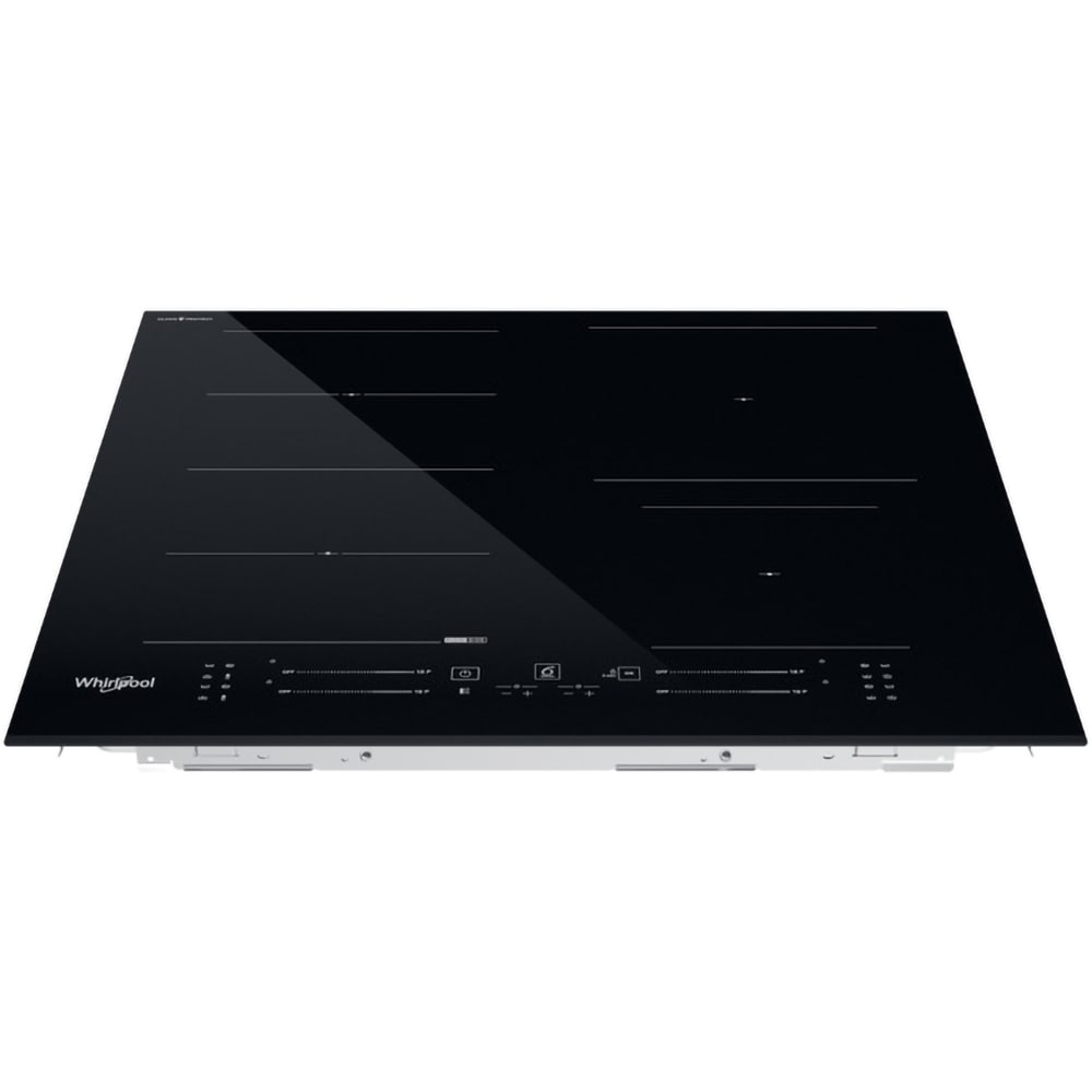 Plita incorporabila WHIRLPOOL WF S5060 CPBF, Inductie, 4 arzatoare, Touch Control, negru