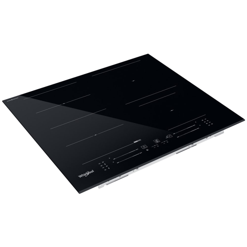 Plita incorporabila WHIRLPOOL WF S5060 CPBF, Inductie, 4 arzatoare, Touch Control, negru