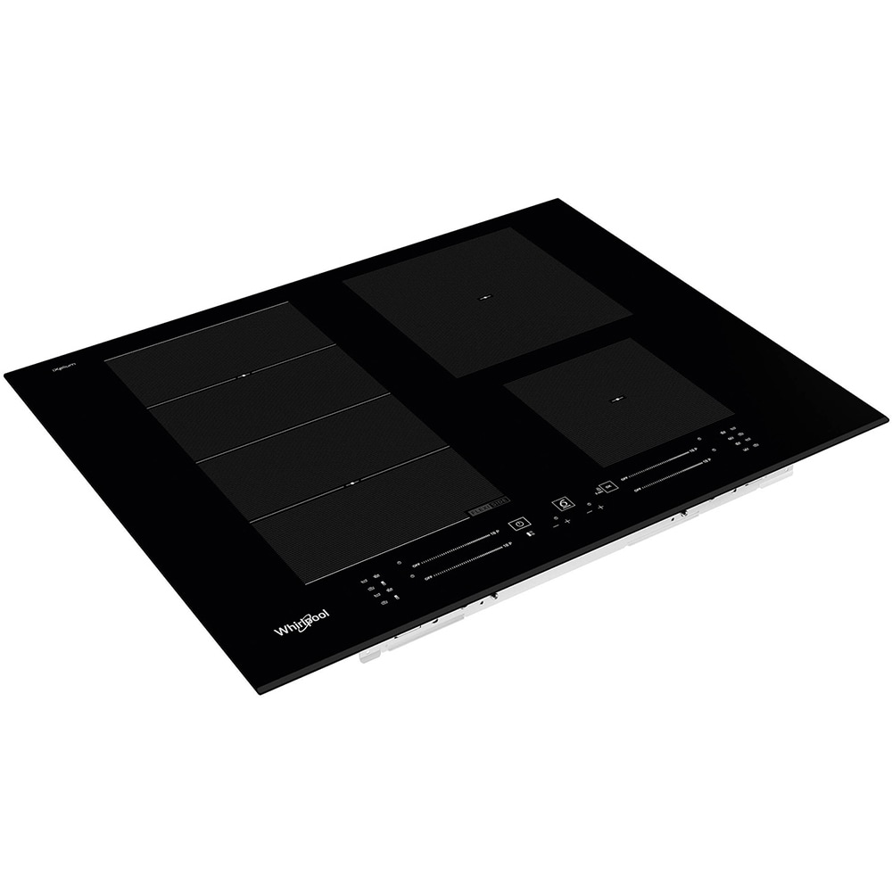 Plita incorporabila WHIRLPOOL WF S9365 BF/IXL, Inductie, 4 arzatoare, Touch Control, negru