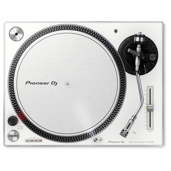 Pick-up profesional PIONEER PLX-500-W, alb