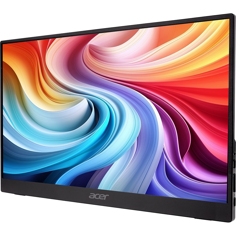 Monitor portabil LED IPS ACER PM161QB1, 15.6", Full HD, 60Hz, AMD FreeSync, HDR10, negru