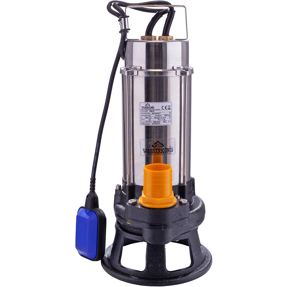 Pompa submersibila WASSERKONIG PSI14, 1500W, 18000l/h