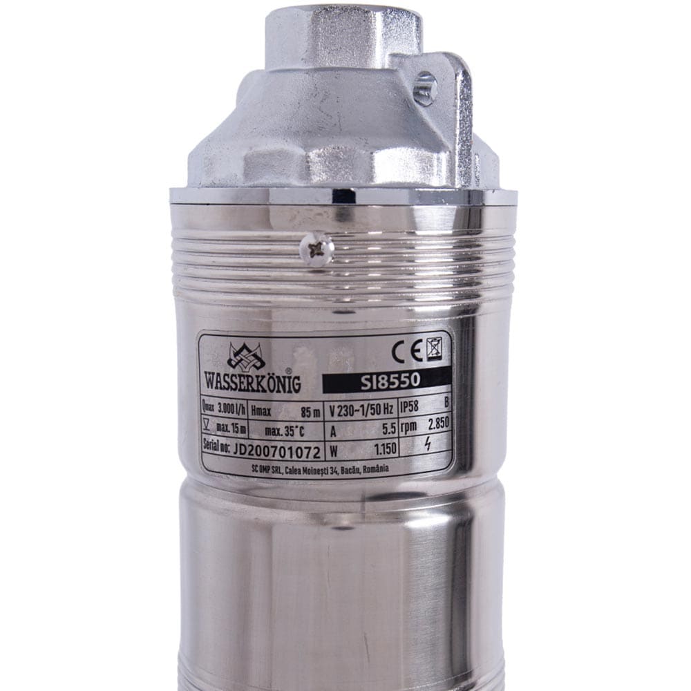 Pompa submersibila WASSERKONIG SI8550, 1150W, 3000l/h