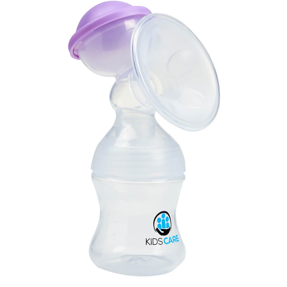 Pompa de san electrica KIDSCARE KC103, 130ml, alb-mov