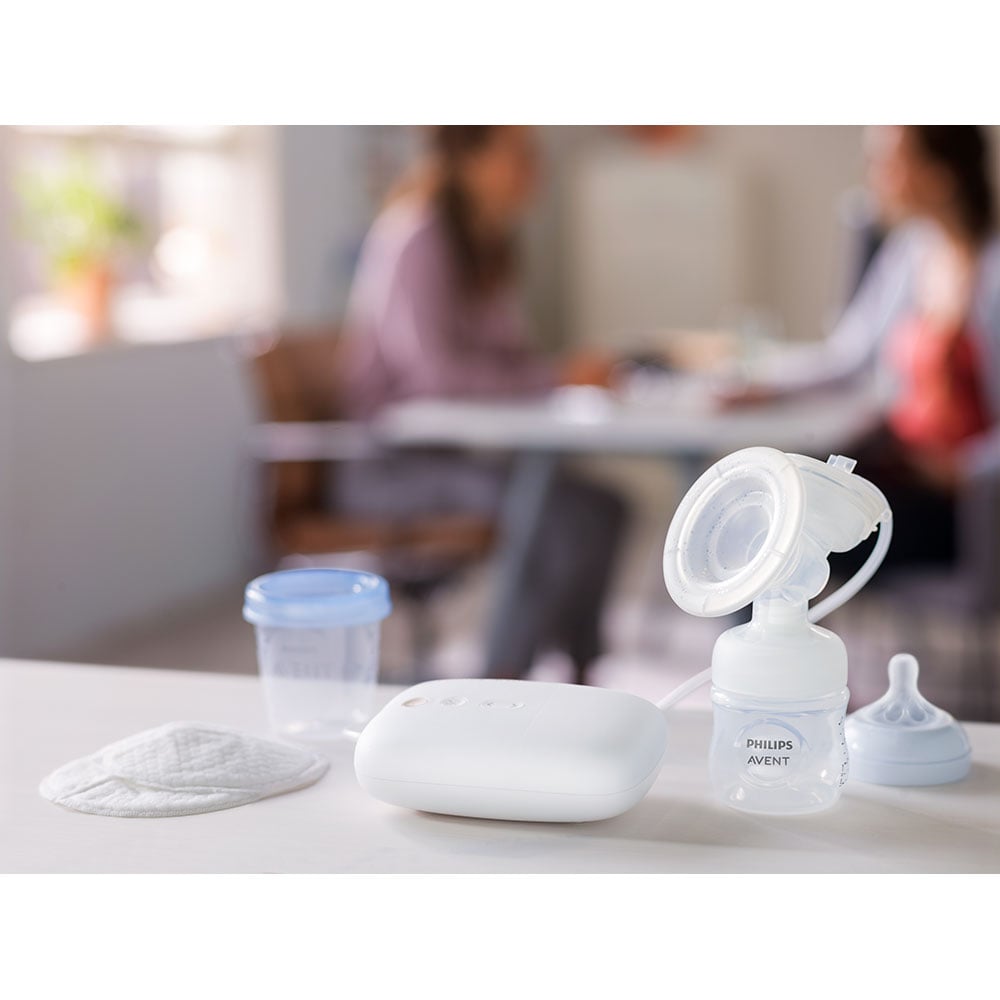 Set pompa de san electrica PHILIPS AVENT SCD340/31, roz-bleu