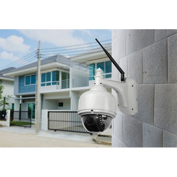 Camera supraveghere Wireless exterior PNI IP631W, HD 720p, IR, Internet, Night Vision, gri