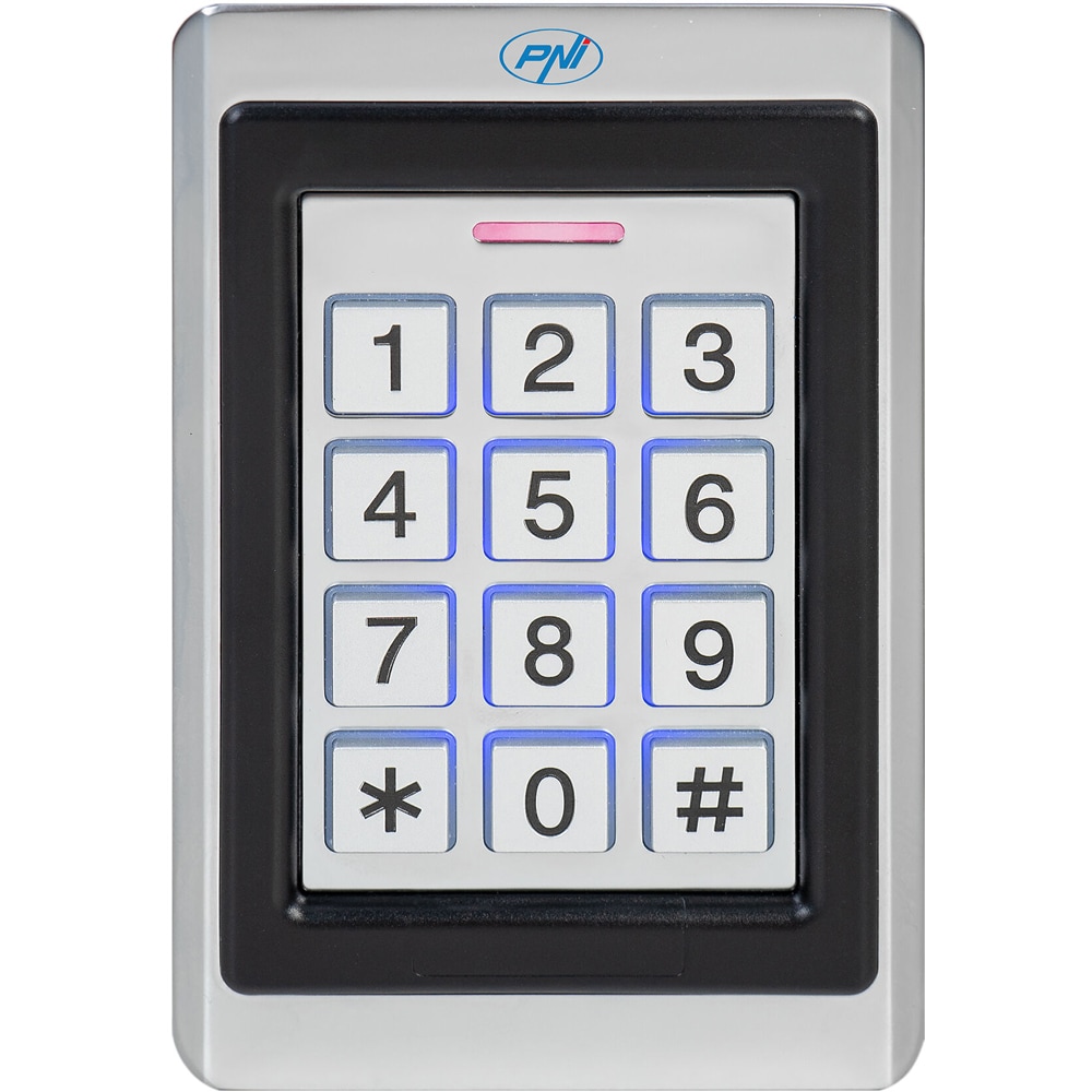 Tastatura control acces PNI DK110 stand alone, exterior si interior, IP54
