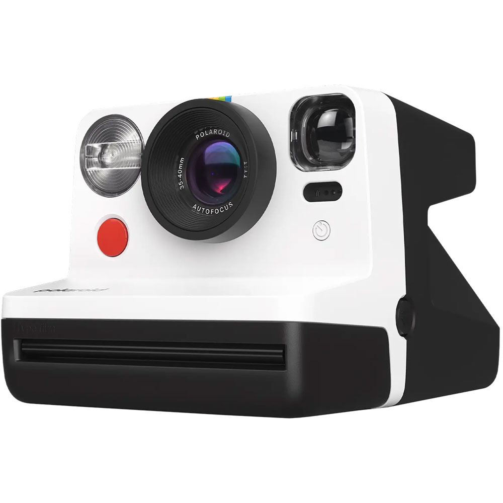 Aparat foto instant POLAROID Now Generation 2, alb-negru