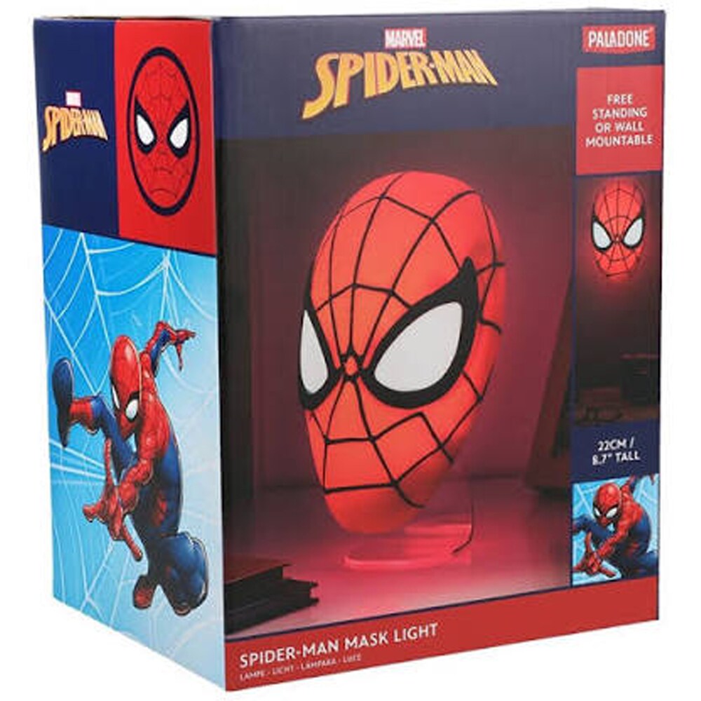 Lampa ambientala PLAYSTATION Spiderman Mask, rosu
