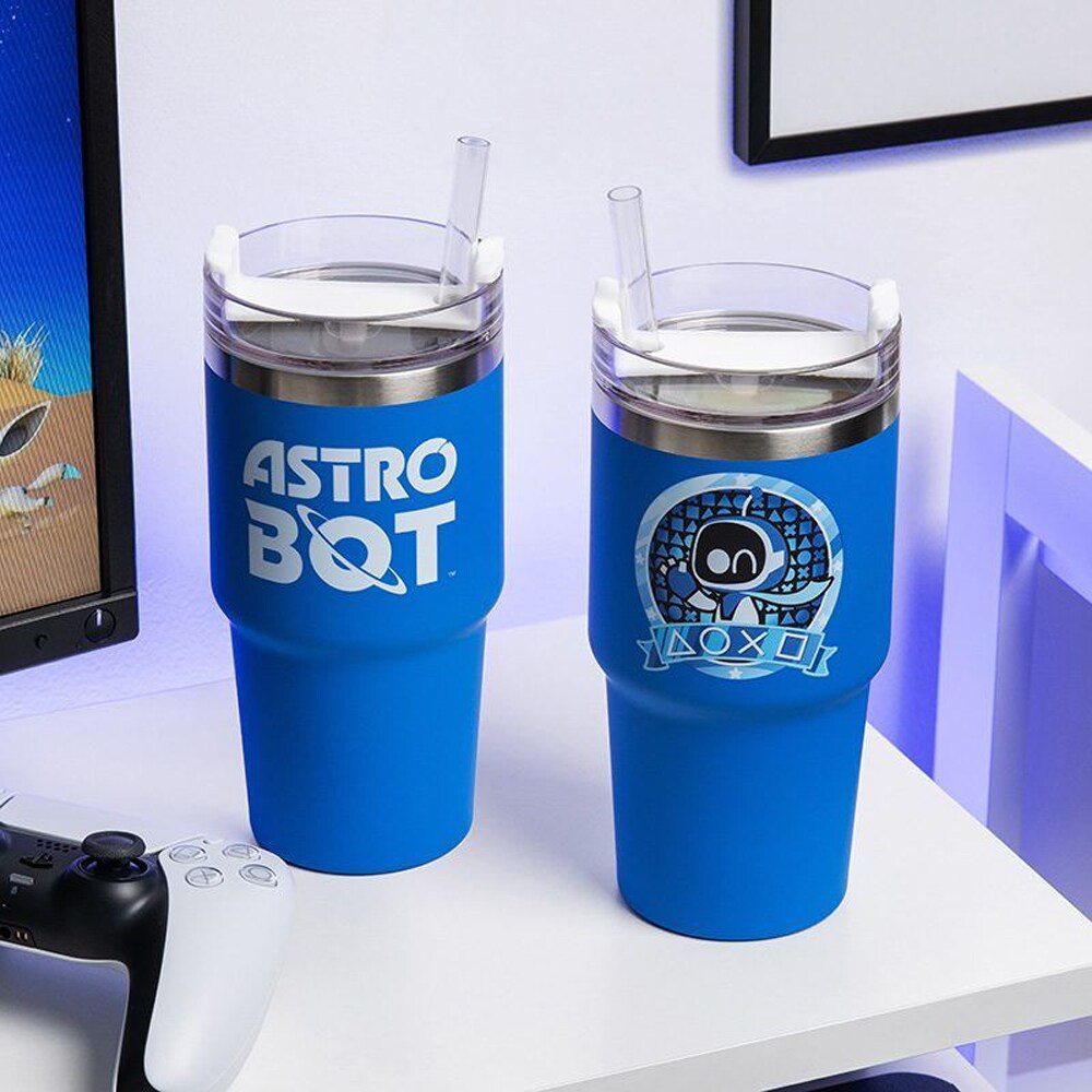 Cana calatorie PLAYSTATION Astro Bot, 0.6l, albastru