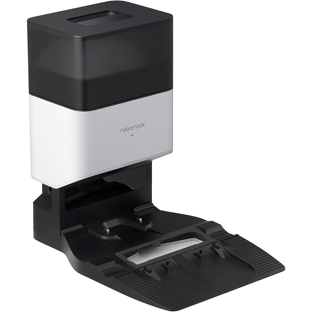 Aspirator robot ROBOROCK Q7 Max Plus, 0.46l, 14.4V, autonomie max 180 min, Wi-Fi, Navigare Lidar, functie mop, alb-negru