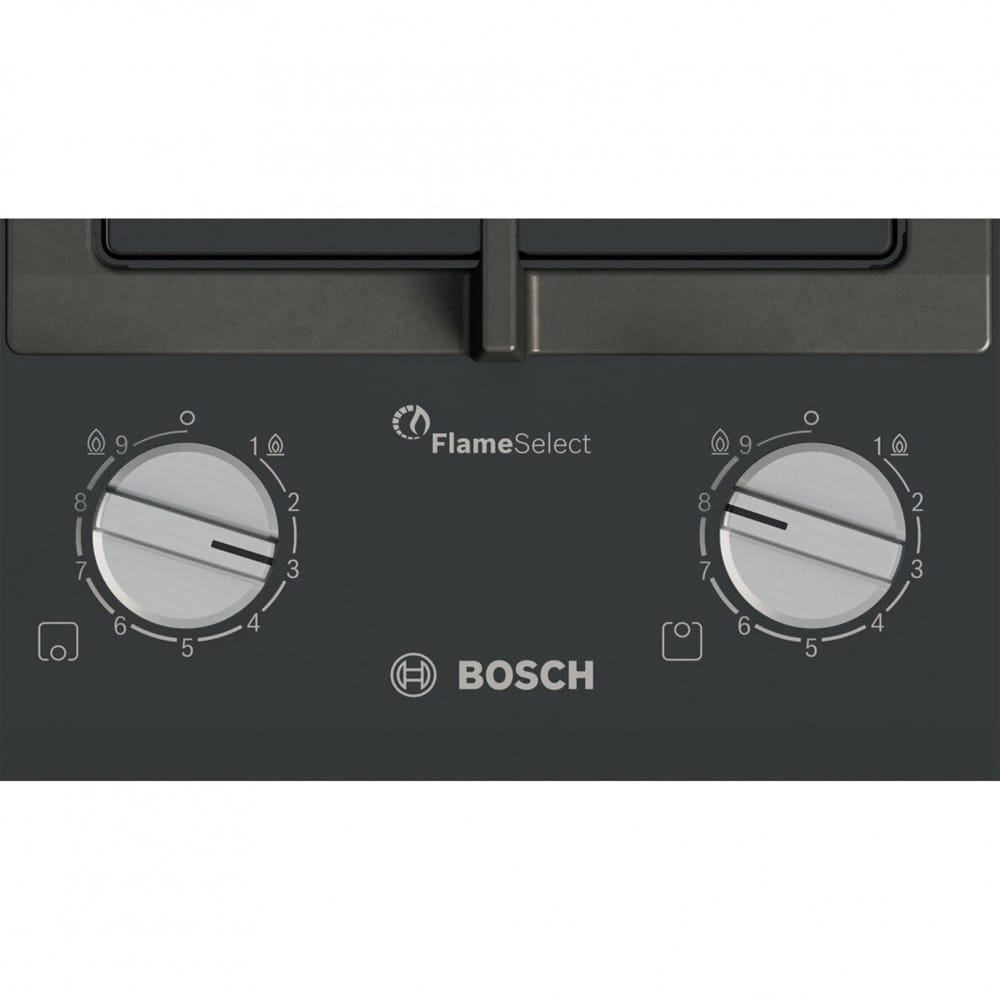 Plita incorporabila BOSCH PRB3A6I40, Gaz, 2 arzatoare, negru
