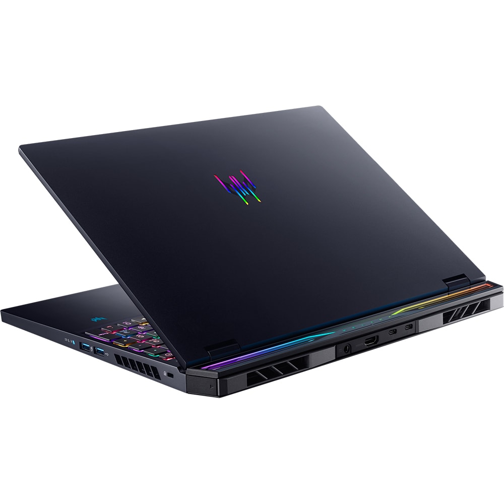 Laptop Gaming ACER Predator Helios 16 PH16-72-72R1, Intel Core i7-14700HX pana la 5.6GHz, 16" WQXGA, 16GB, SSD 1TB, NVIDIA GeForce RTX 4070 8GB, Free DOS, negru