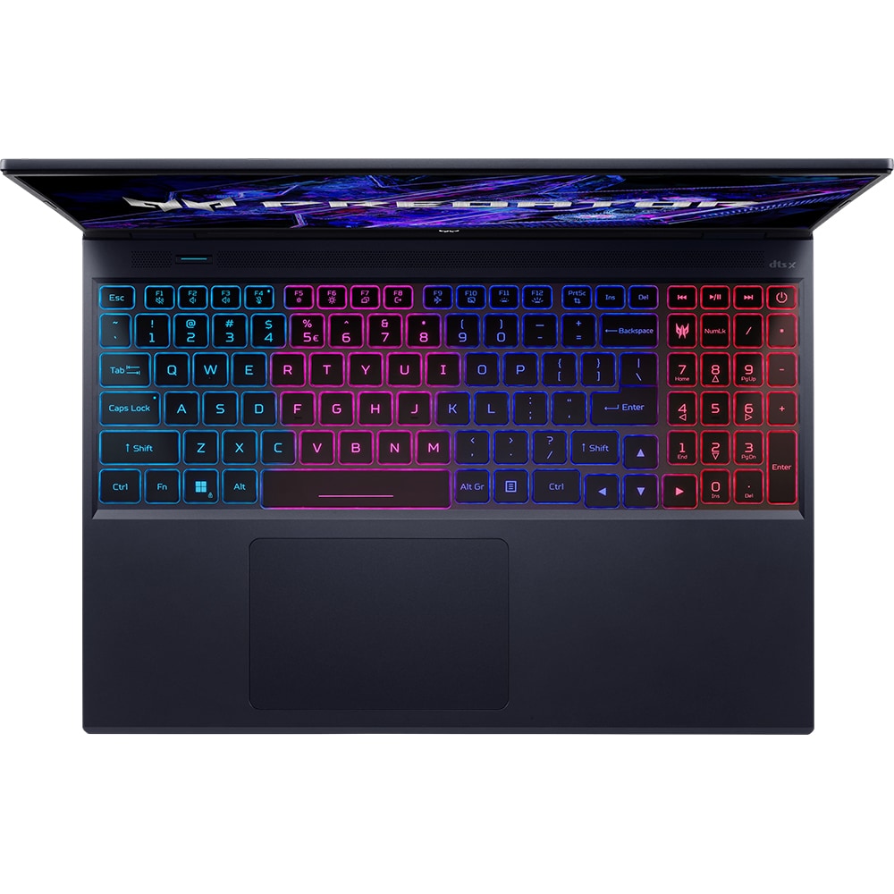 Laptop Gaming ACER Predator Helios Neo 16 PHN16-72-72S1, Intel Core i7-14700HX pana la 5.6GHz, 16" WQXGA, 16GB, SSD 1TB, NVIDIA GeForce RTX 4070 8GB, Windows 11 Home, negru