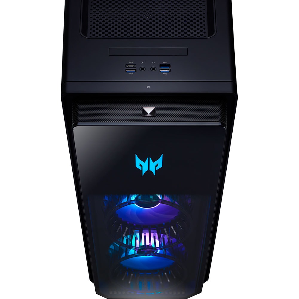 Sistem Desktop Gaming ACER Predator Orion 5000, Intel Core i7-14700F pana la 5.4GHz, 64GB, SSD 1TB, NVIDIA GeForce RTX 4080 Super 16GB, Windows 10 Home