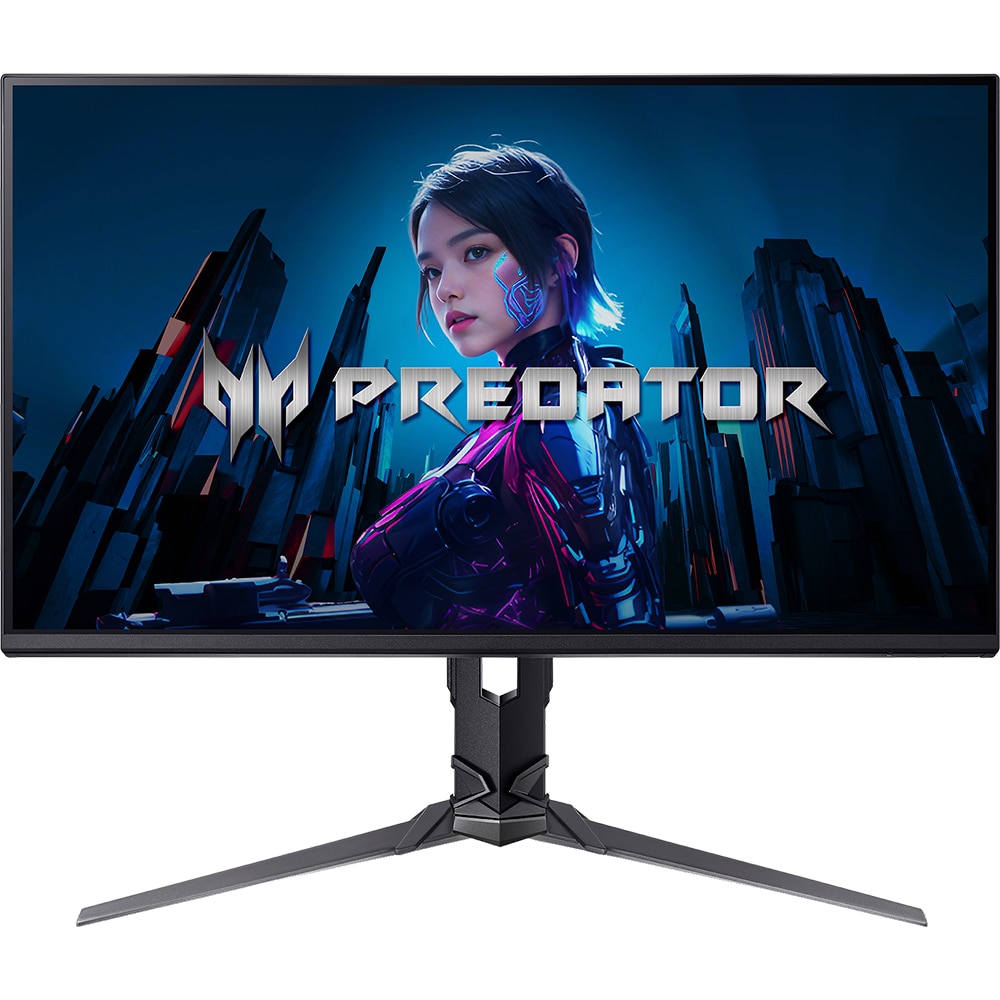 Monitor Gaming LED IPS ACER Predator XB253QF, 24.5", Full HD, 300Hz, AMD FreeSync Premium, HDR10, boxe, negru