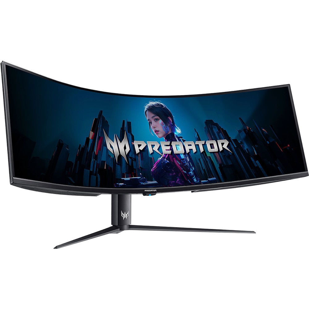 Monitor Gaming curbat Mini LED VA ACER Predator Z57, 57", DUHD, 240Hz, AMD FreeSync Premium, HDR 600, boxe, negru